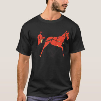 harnas-paardenraceretro t-shirt