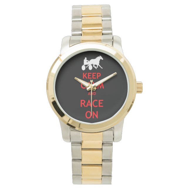 Harnas Racing Horse Watch Horloge (Voorkant)