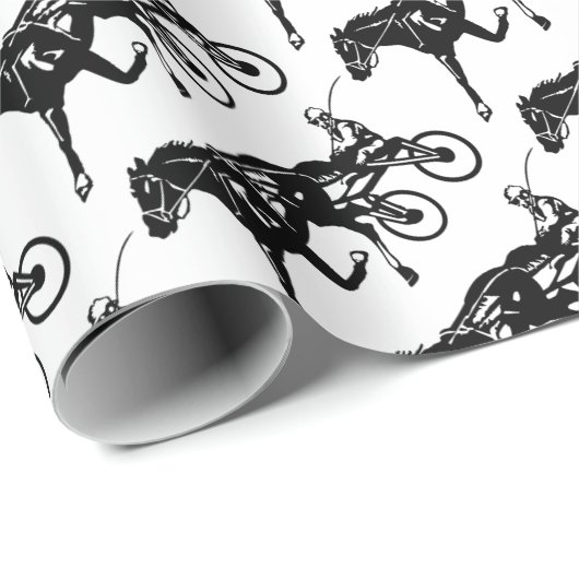 Harness Horse Racing Cadeaupapier (Rol Hoek)