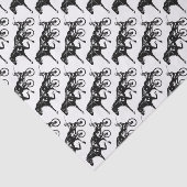 Harness Horse Racing Tissuepapier (Detail)