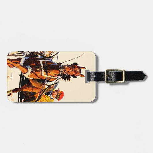 Harness Race Bagagelabel (Voorkant horizontaal)