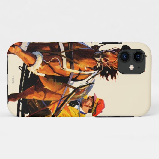Harness Race Case-Mate iPhone Case (Achterkant (horizontaal))