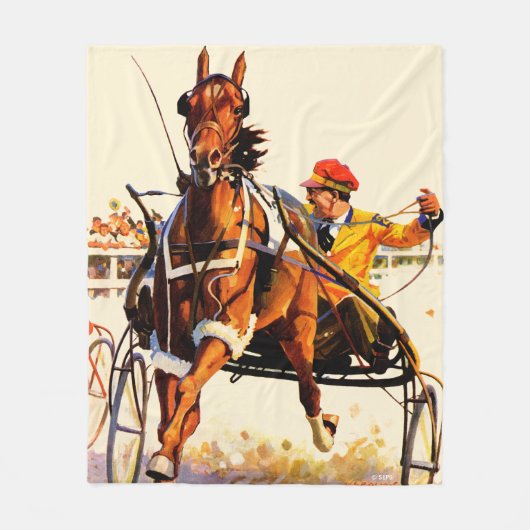 Harness Race Fleece Deken (Voorkant)