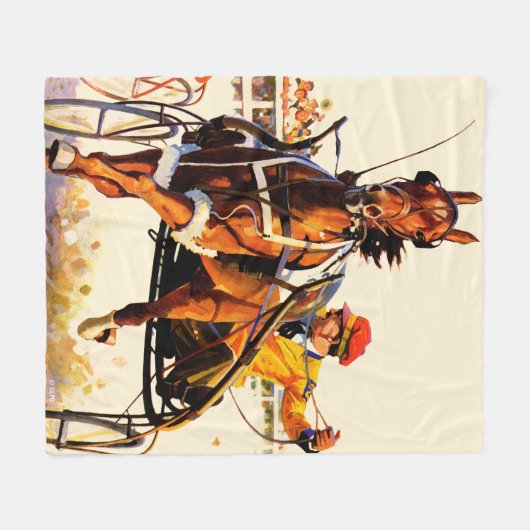 Harness Race Fleece Deken (Voorkant (Horizontaal))