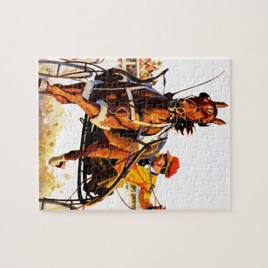 Harness Race Legpuzzel (Horizontaal)