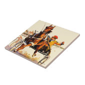 Harness Race Tegeltje (Zijkant)