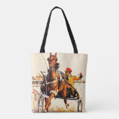 Harness Race Tote Bag (Achterkant)