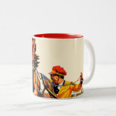 Harness Race Tweekleurige Koffiemok (Voorkant rechts)