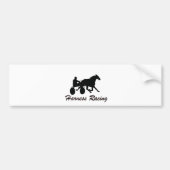 Harness Racing Bumpersticker (Voorkant)