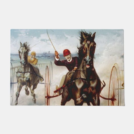 Harness Racing Deurmat (Voorkant)