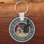 Harness Racing Fan Sleutelhanger (Voorkant)