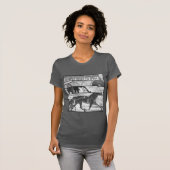 Harness Racing Grunge T-shirt (Voorkant volledig)