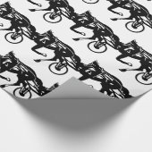 Harness Racing Horse Cadeaupapier (Hoek)