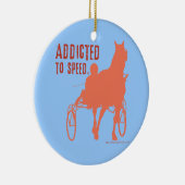 Harness Racing Keramisch Ornament (Rechts)