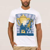 Harness Racing Mannen T-Shirt (Voorkant)