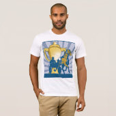 Harness Racing Mannen T-Shirt (Voorkant volledig)