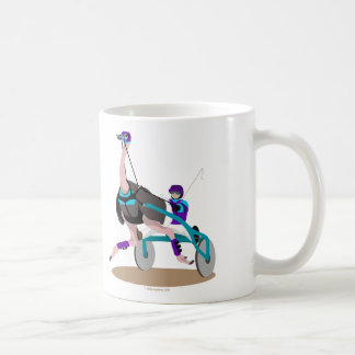Harness Racing Ostrich Koffiemok
