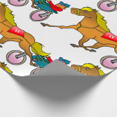 Harness Racing paard en bestuurder Cadeaupapier