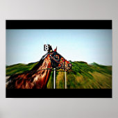 Harness Racing Poster (Voorkant)