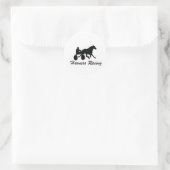 Harness Racing Ronde Sticker (Tas)