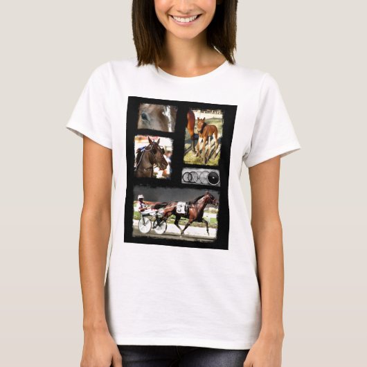 Harness Racing Sport T-shirt (Voorkant)