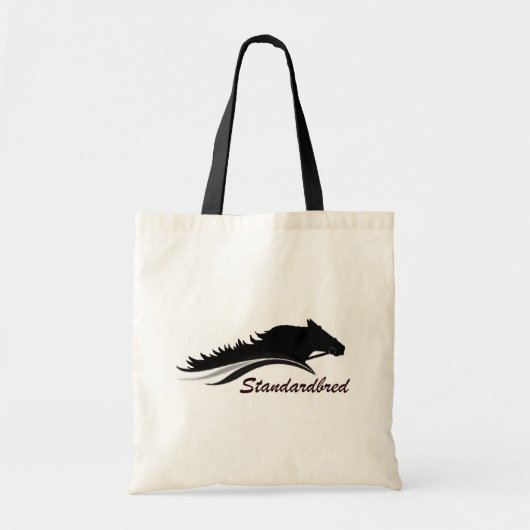 Harness Racing Standardbred Logo Bag Tote Bag (Voorkant)