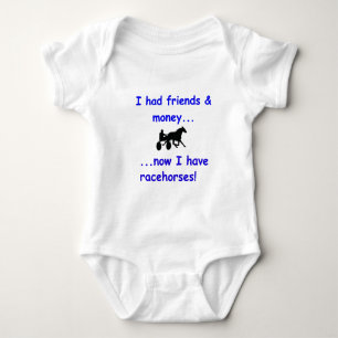 Harness Racing Standardbred Owner Gift Romper