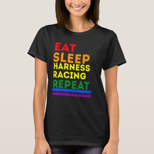 Harness Racing T-shirt (Voorkant)