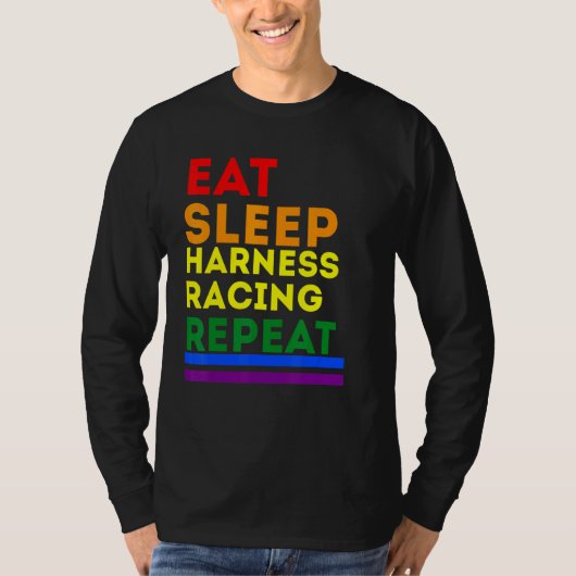 Harness Racing T-shirt (Voorkant)