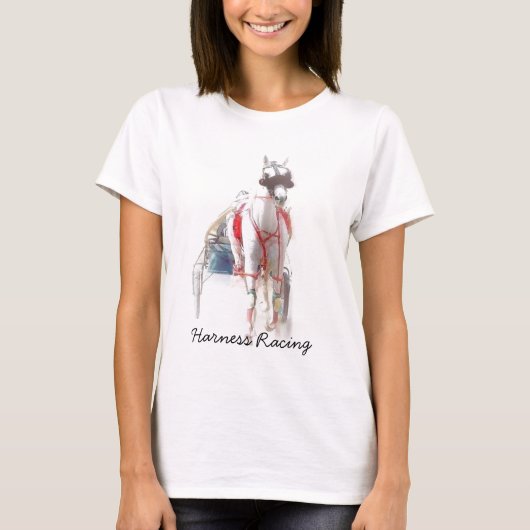 Harness Racing T-shirt (Voorkant)