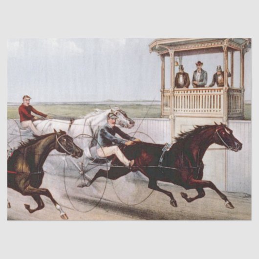 Harness Racing Tissuepapier (Voorkant)
