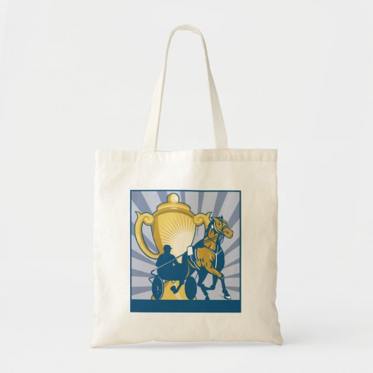 Harness Racing Tote Bag (Voorkant)