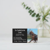 Harness Racing Trainer Visitekaartjes (Staand voorkant)