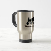 Harness Racing Travel Mug Reisbeker (Voorkant links)