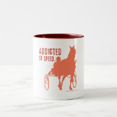 Harness Racing Tweekleurige Koffiemok (Center)