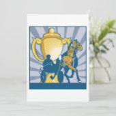 Harness Racing Uitnodigingen (Staand voorkant)