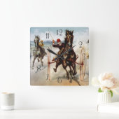 Harness Racing Vierkante Klok (Huis)