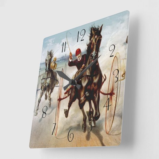 Harness Racing Vierkante Klok (Hoek)