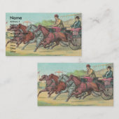Harness Racing Visitekaartje (Voorkant / Achterkant)