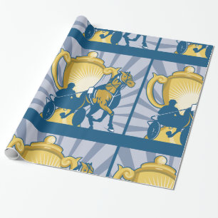 Harness Racing Wrapping Paper Cadeaupapier
