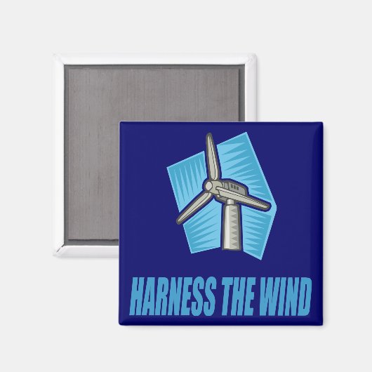 Harness the Wind Magneet (Voorkant / Achterkant)