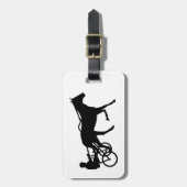 Harness trotting race bagagelabel (Voorkant verticaal)