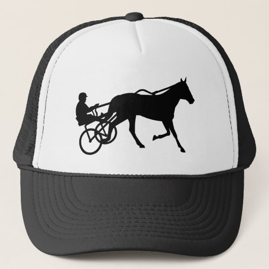 Harness trotting race trucker pet (Voorkant)