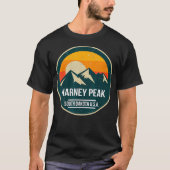 Harney Peak National Park Outdoor natuur hikking T-shirt (Voorkant)
