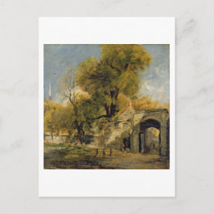Harnham Gate, Salisbury, c.1820-21 (olie op doek) Briefkaart