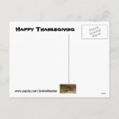 HAROLD DE KALKOEN KRIJGT GEVULD BRIEFKAART (Achterkant)