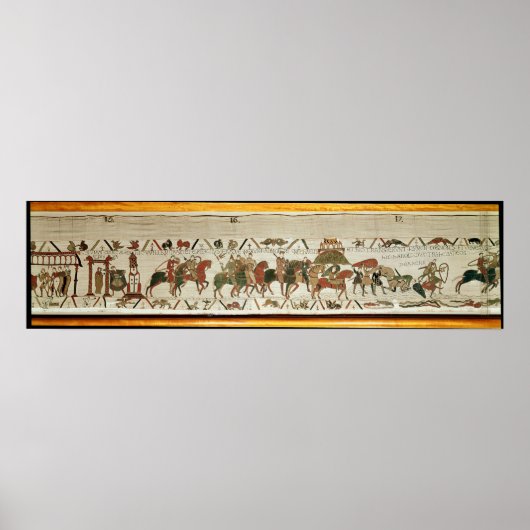 Harold en Duke William arriveren in Mont Poster (Voorkant)