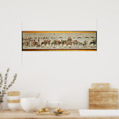 Harold en Duke William arriveren in Mont Poster (Keuken)