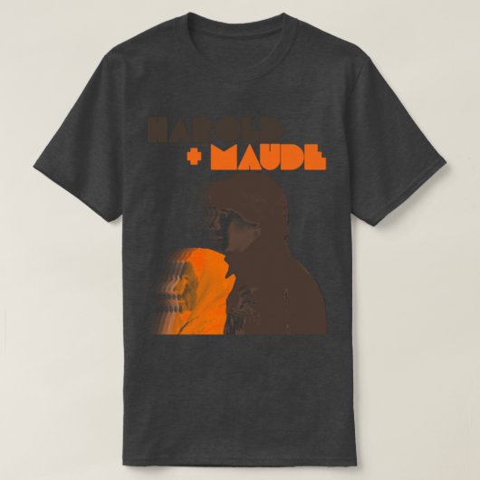 Harold en Maude 70s Cult Classic Fan Art T-shirt (Design voorkant)