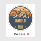 Harold, Florida Sticker (Vel)